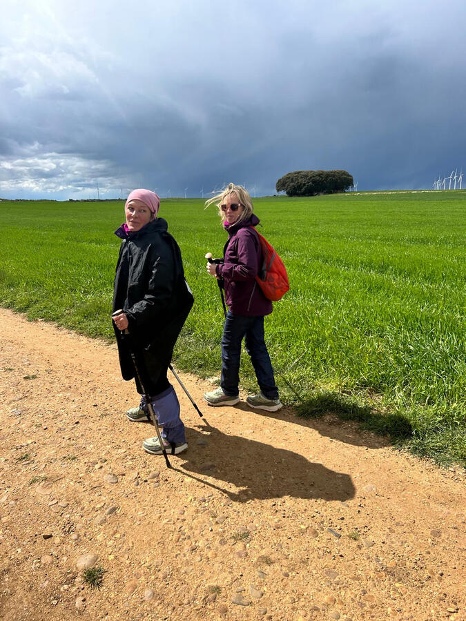 walking the camino
